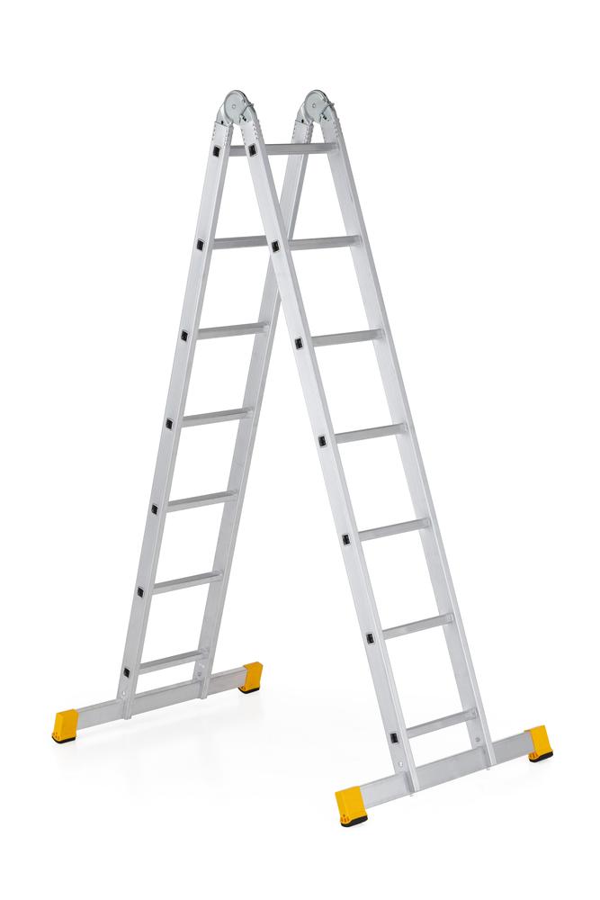 Žebřík dvoudílný kloubový FORTE